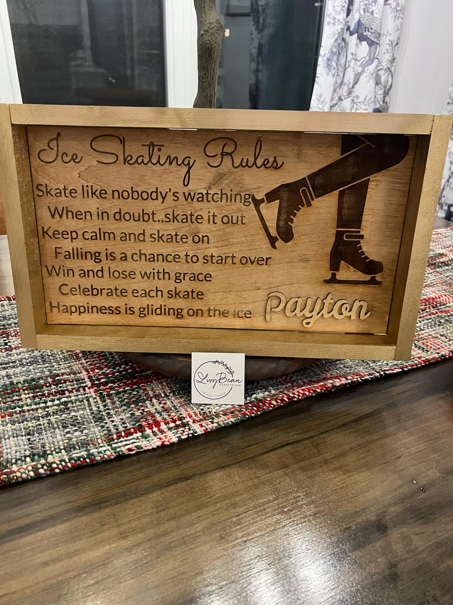 Sport Themed Personalized Sign