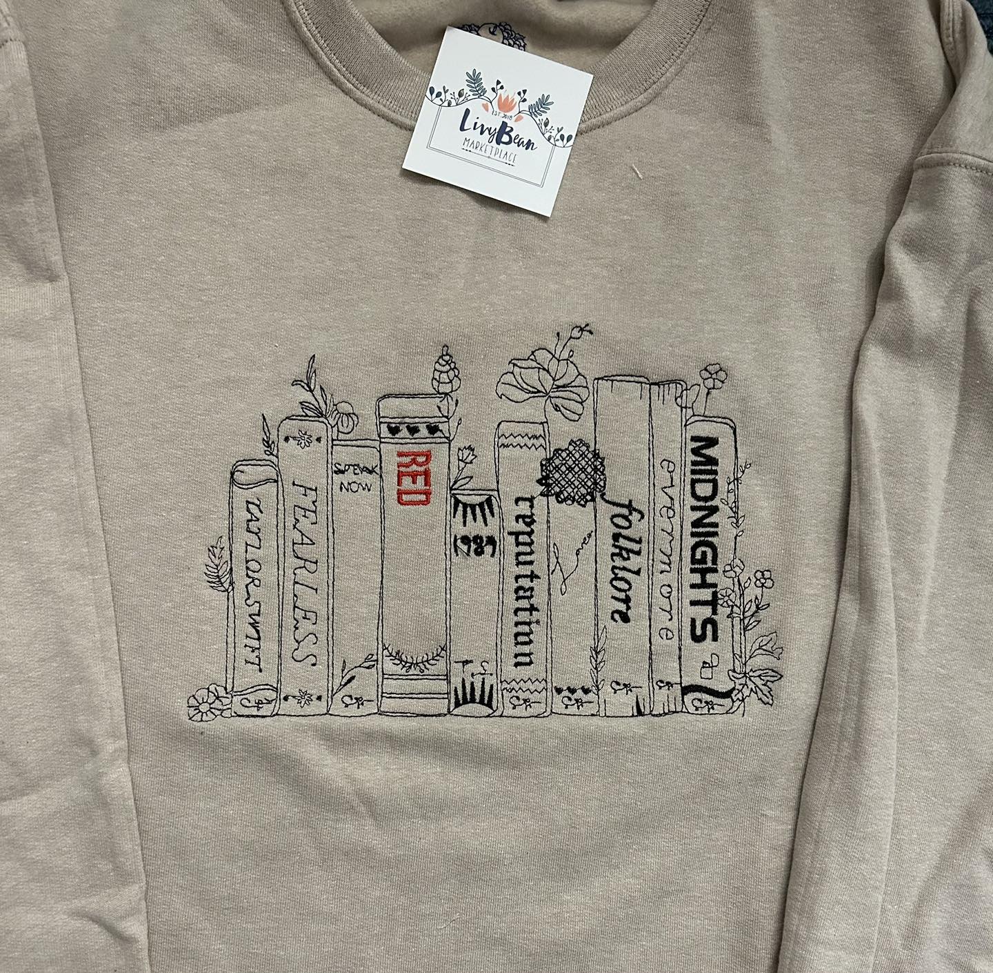 Swifty Custom Embroidered Sweatshirt