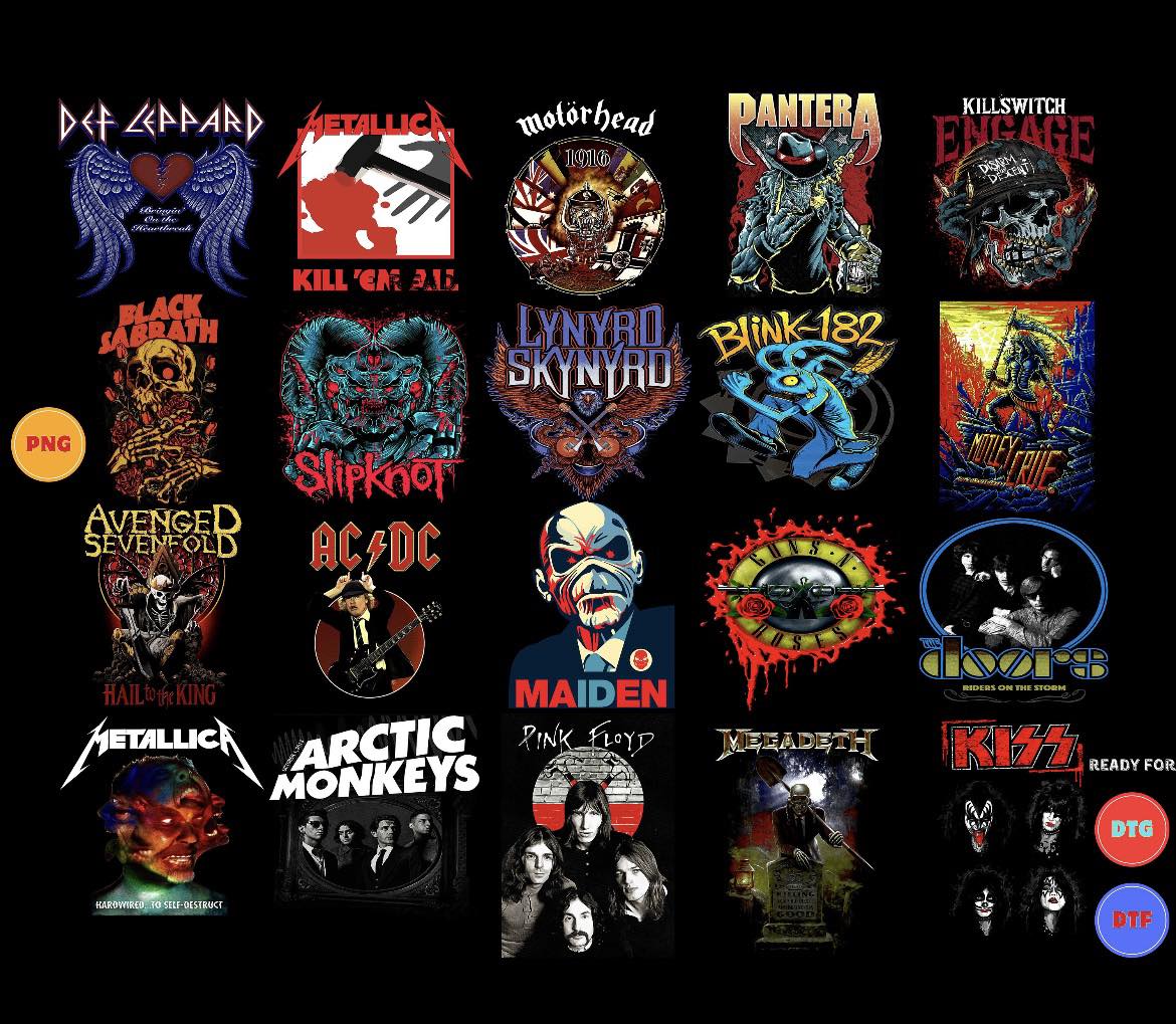 Vintage Rock Band Tshirt