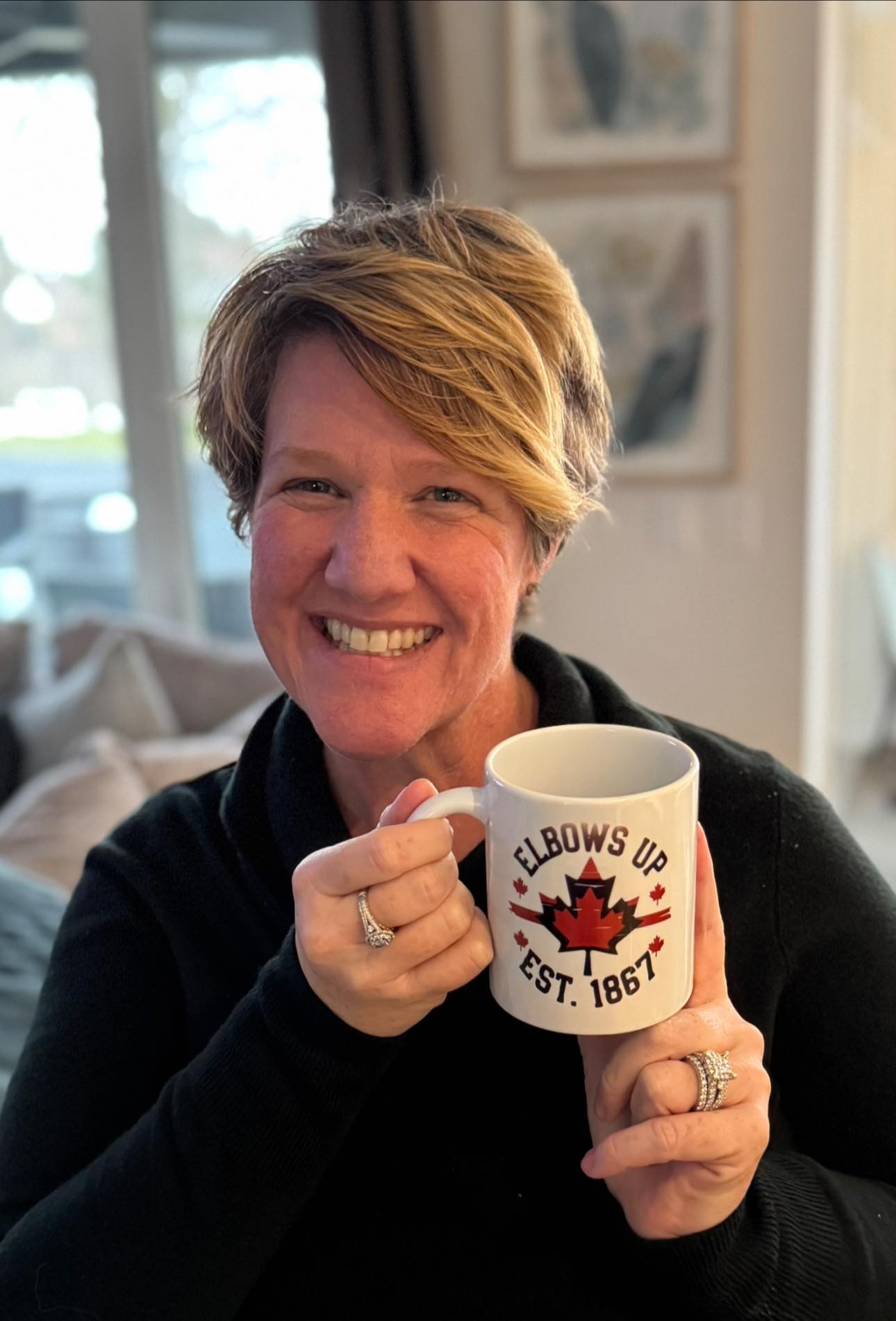 Elbows UP Mug