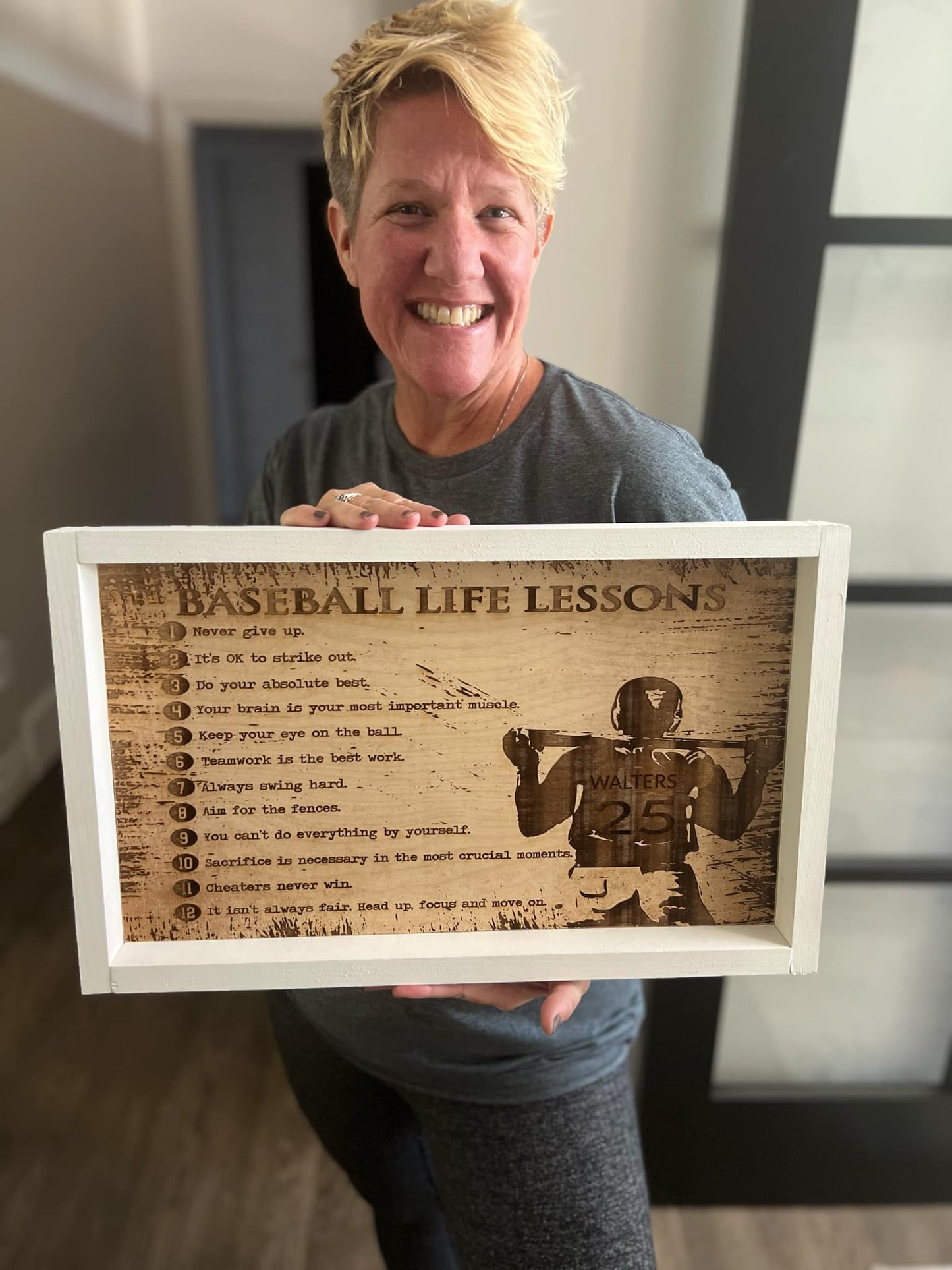 Sport Themed Personalized Sign