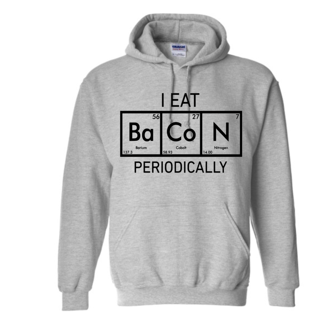 Basic Adult Hooded Sweatshirt - Bacon