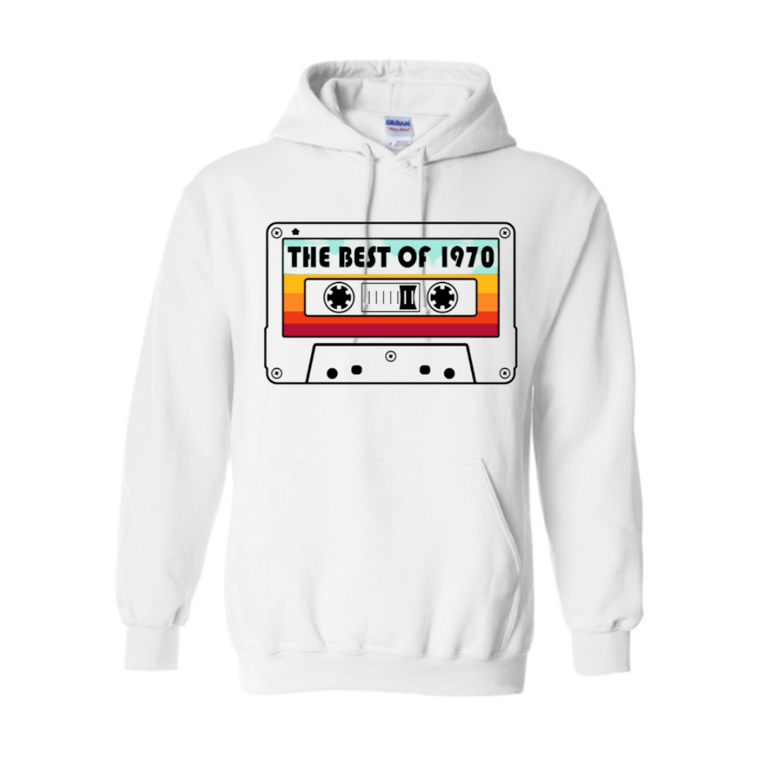 Custom Basic Adult Hooded Sweatshirt - Best of Year