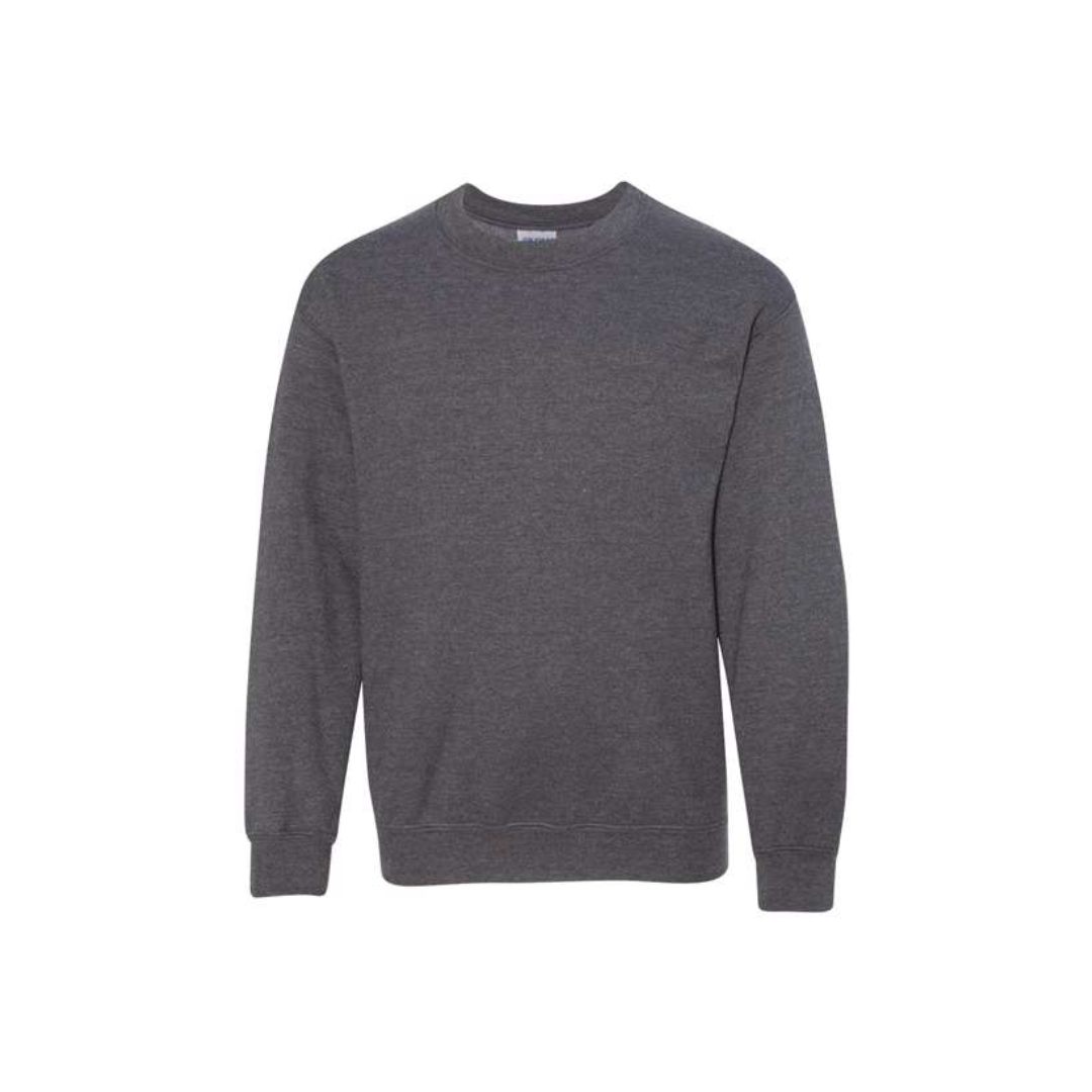 YOUR DESIGN Basic Youth Crew Sweatshirt HTV Print- 8 Colour Options