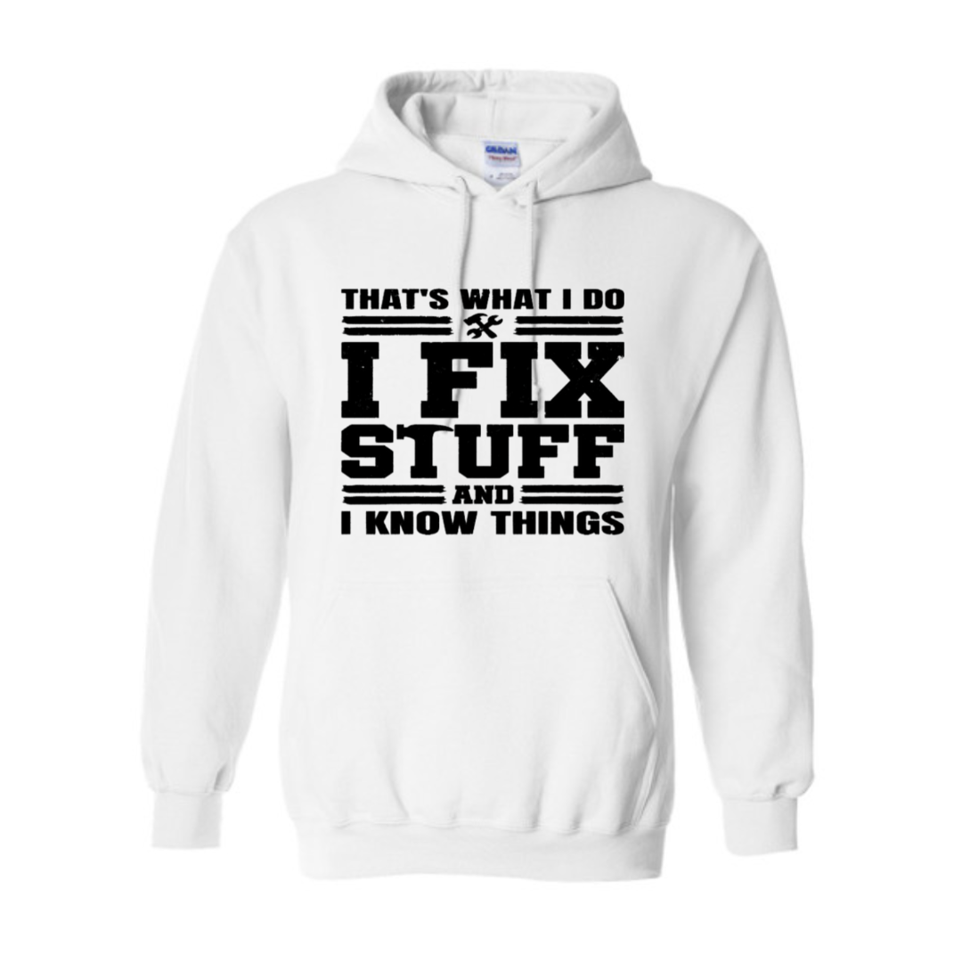 Basic Adult Hooded Sweatshirt - Fix Stuff