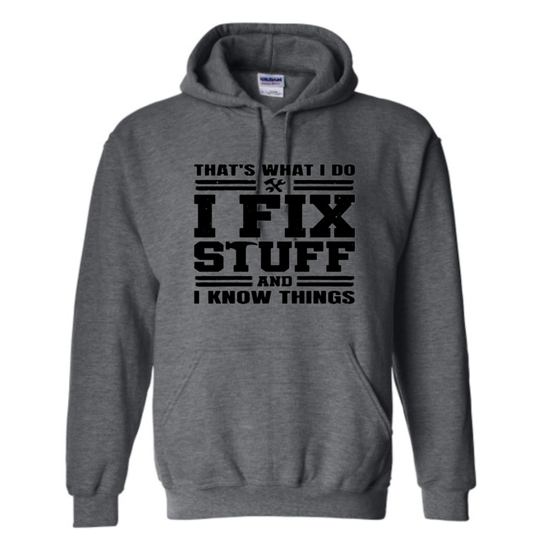 Basic Adult Hooded Sweatshirt - Fix Stuff