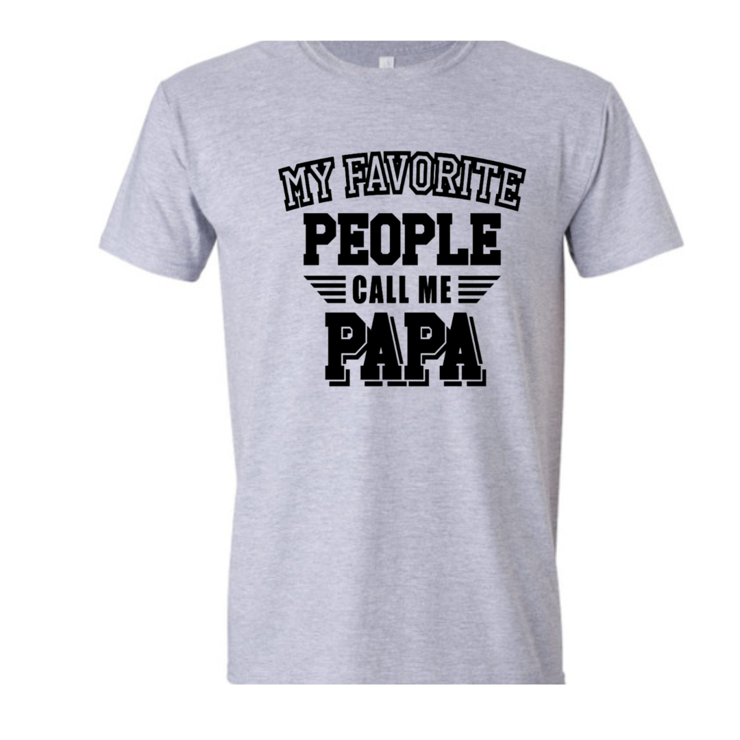Basic Adult T- Shirts -PAPA
