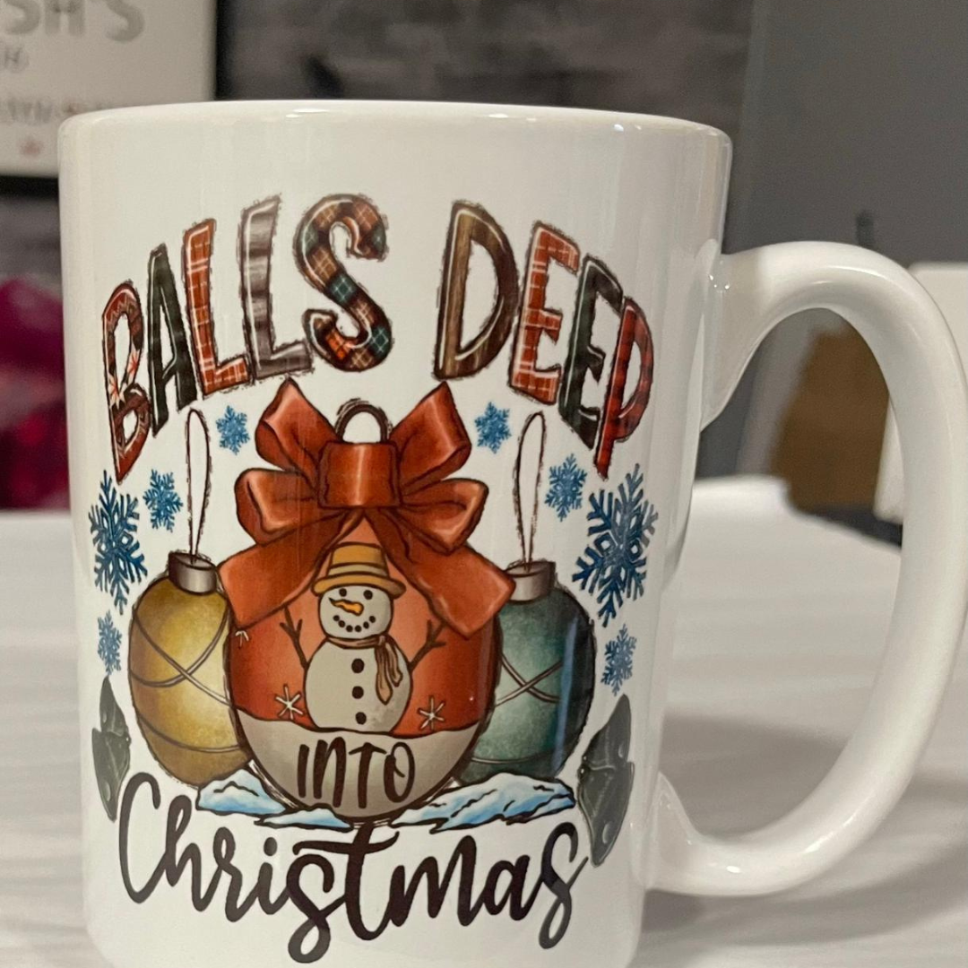 Holiday Mug - Balls Deep