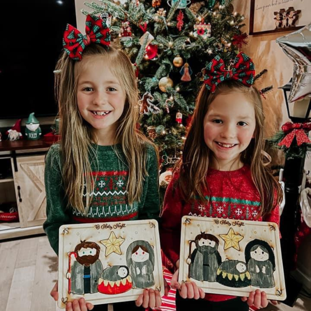 Holiday Colouring Puzzle
