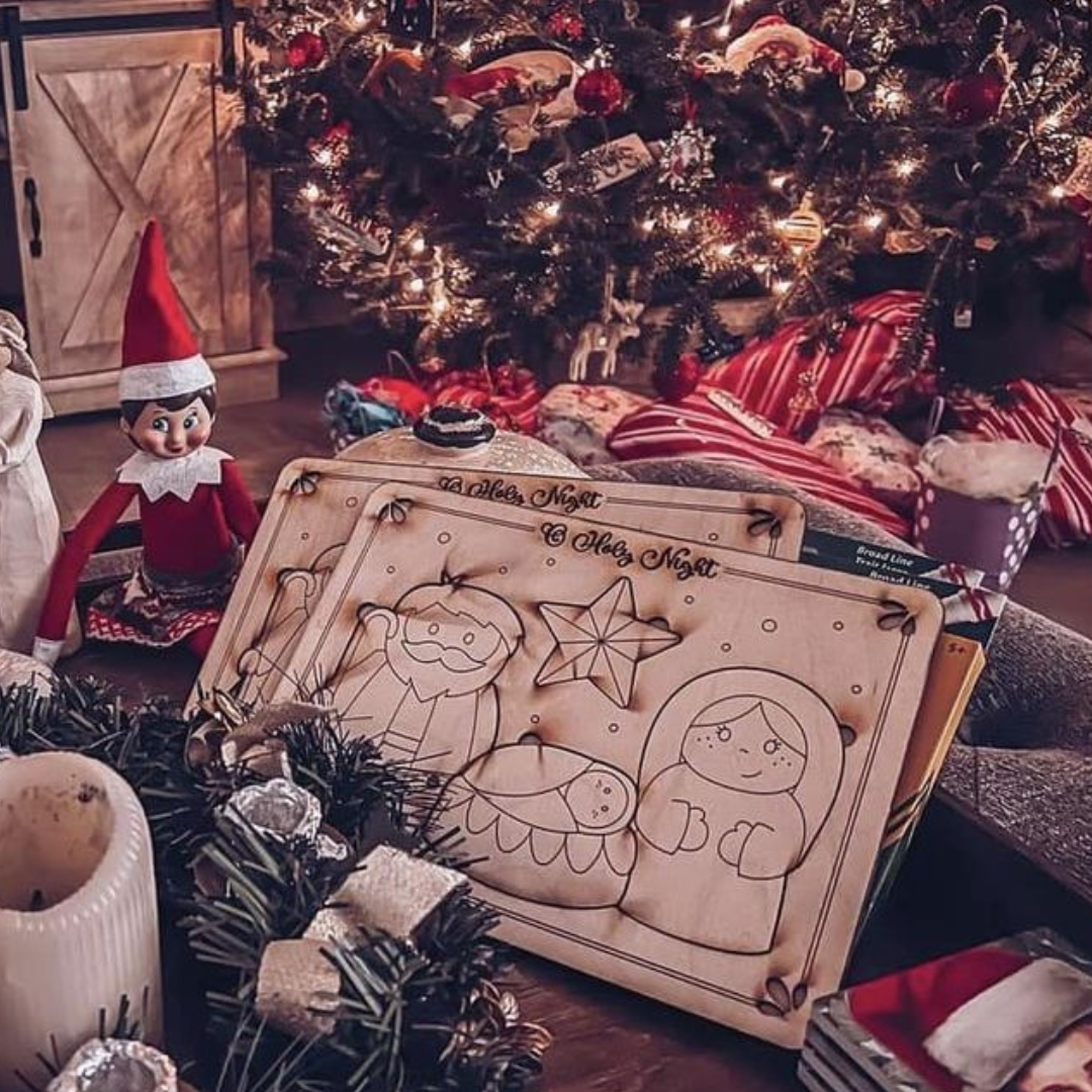 Holiday Colouring Puzzle