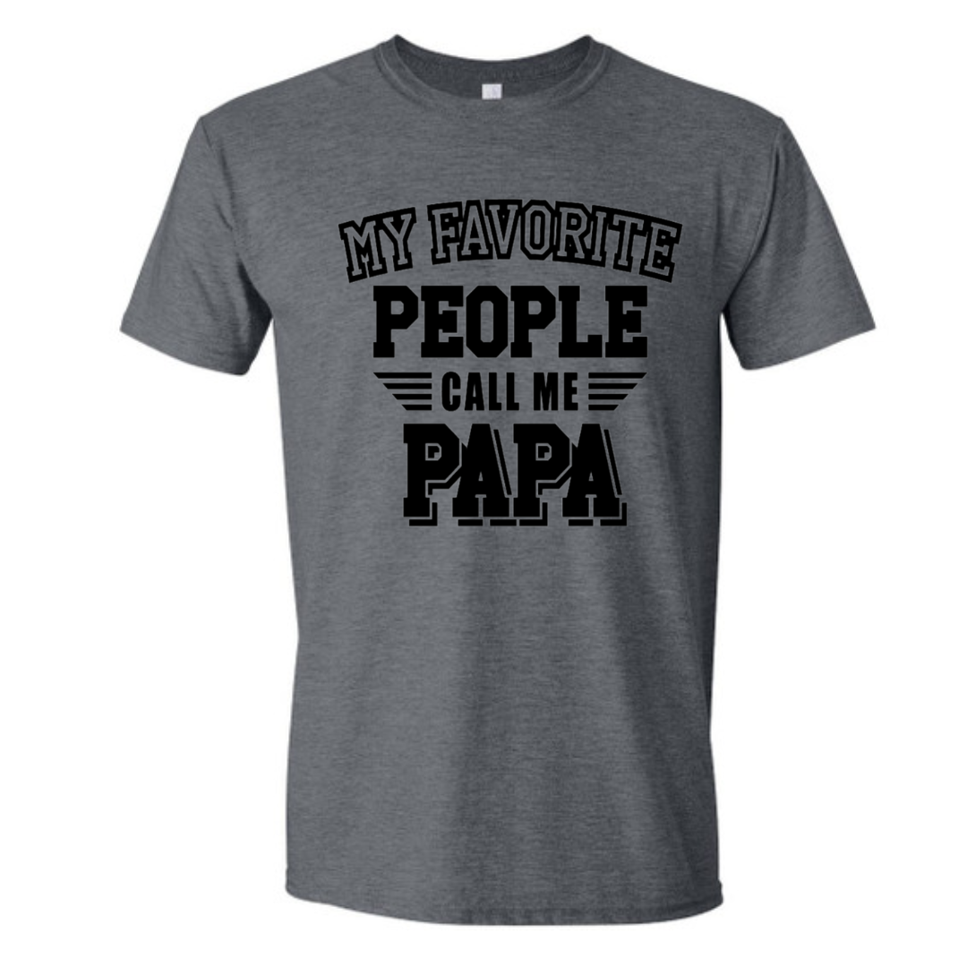 Basic Adult T- Shirts -PAPA