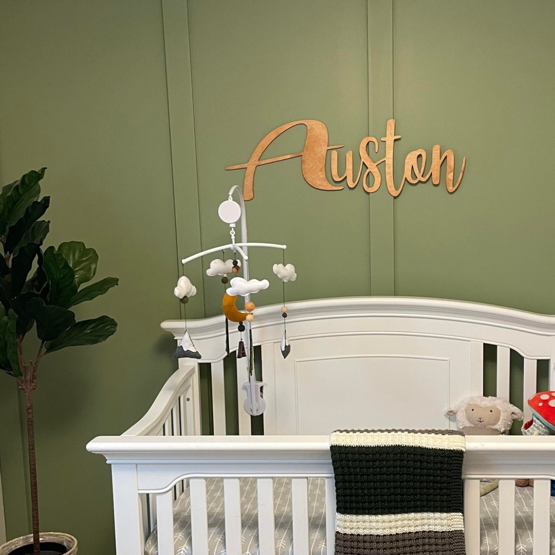 Custom Words Wall Sign