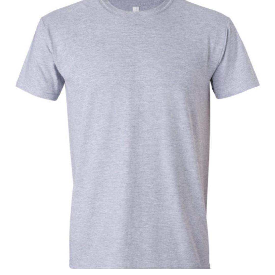 YOUR DESIGN Basic Adult T- Shirts HTV Print - 8 Colour Options