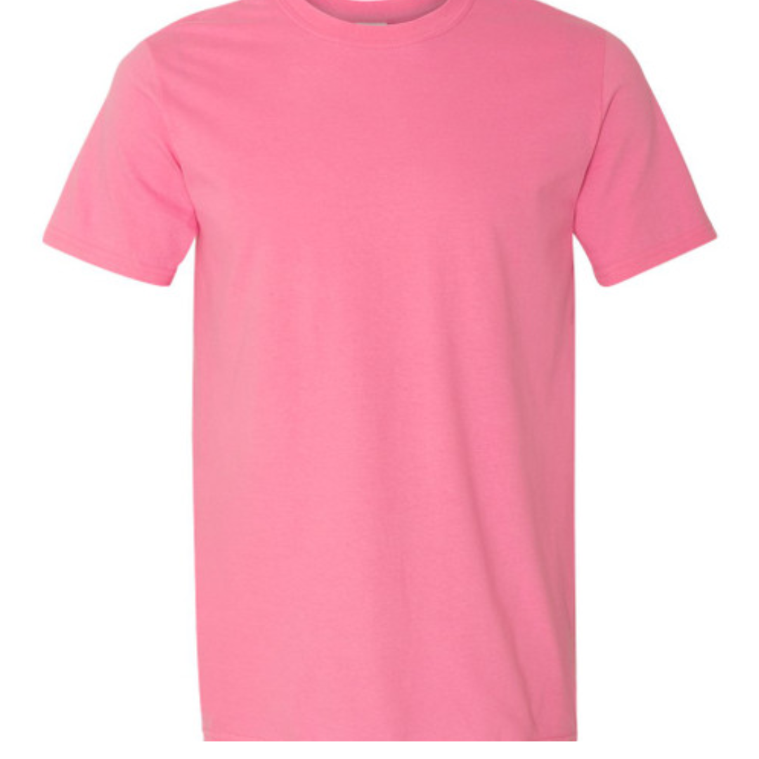 YOUR DESIGN Basic Adult T- Shirts HTV Print - 8 Colour Options