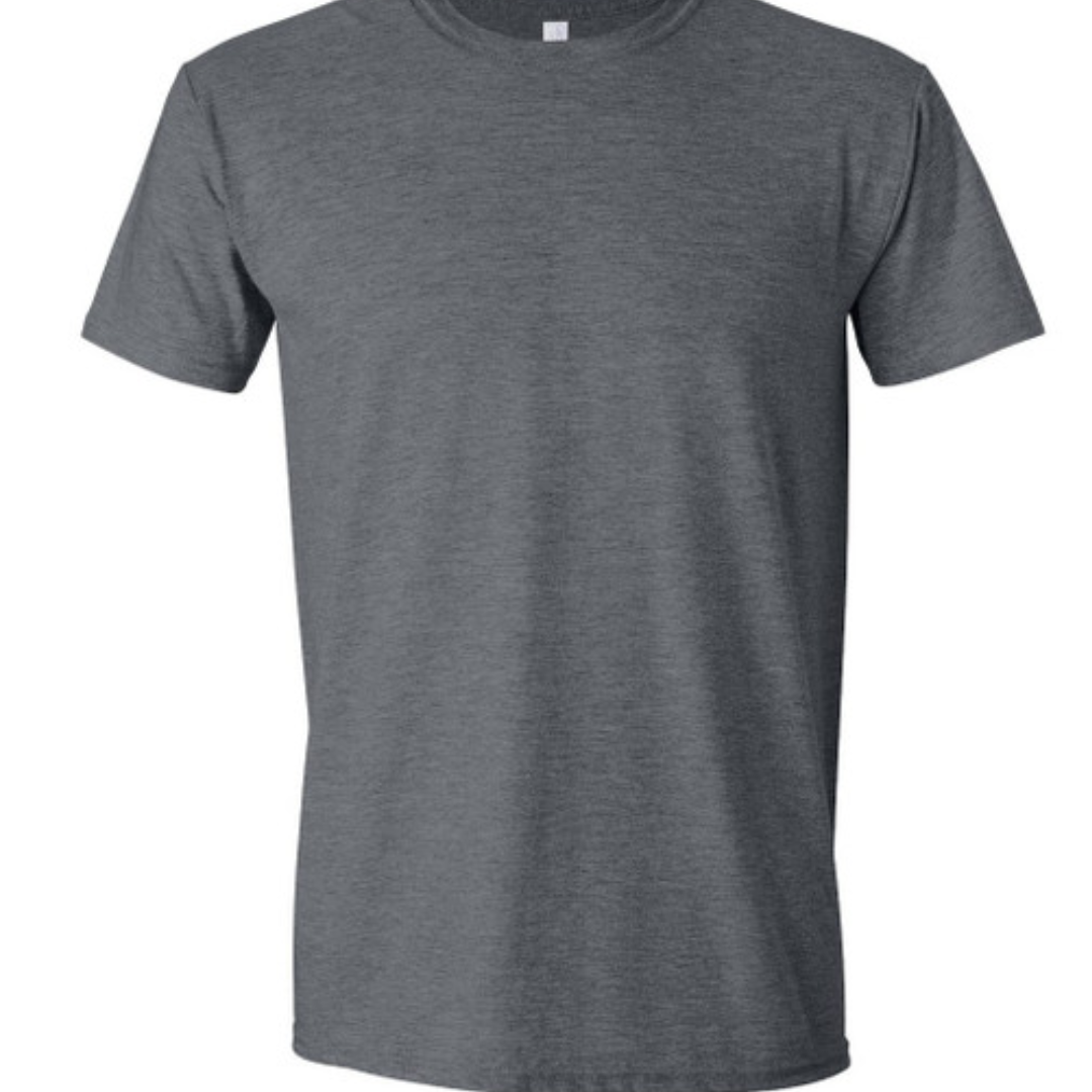 YOUR DESIGN Basic Adult T- Shirts HTV Print - 8 Colour Options