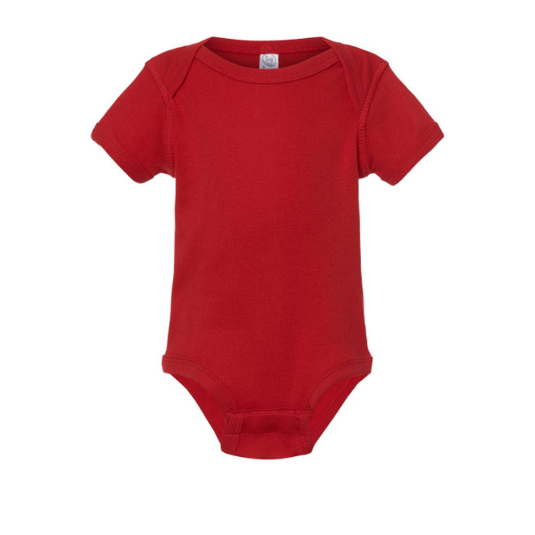 YOUR DESIGN Basic Infant Onesie HTV Print - 7 Colour Options