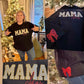 Mama Claus Glitter embroidered crew neck
