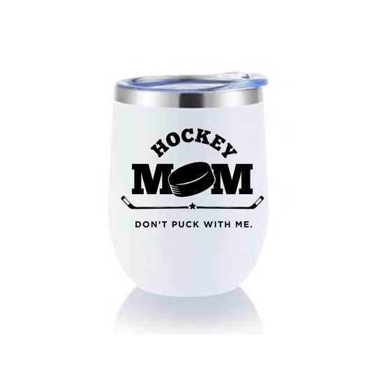 Wine Tumbler - Hockey Mom