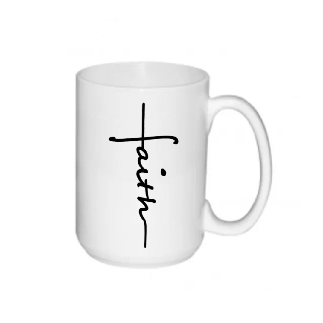 Mug- Faith Vertical