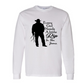 Basic Adult Long Sleeve Shirts - Yellowstone Rip in Jeans
