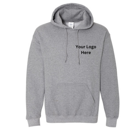 Basic Adult Hooded Sweatshirt - Branded