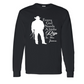 Basic Adult Long Sleeve Shirts - Yellowstone Rip in Jeans