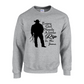 Basic Adult Crew Sweatshirt - Yellowstone Rip in Jeans