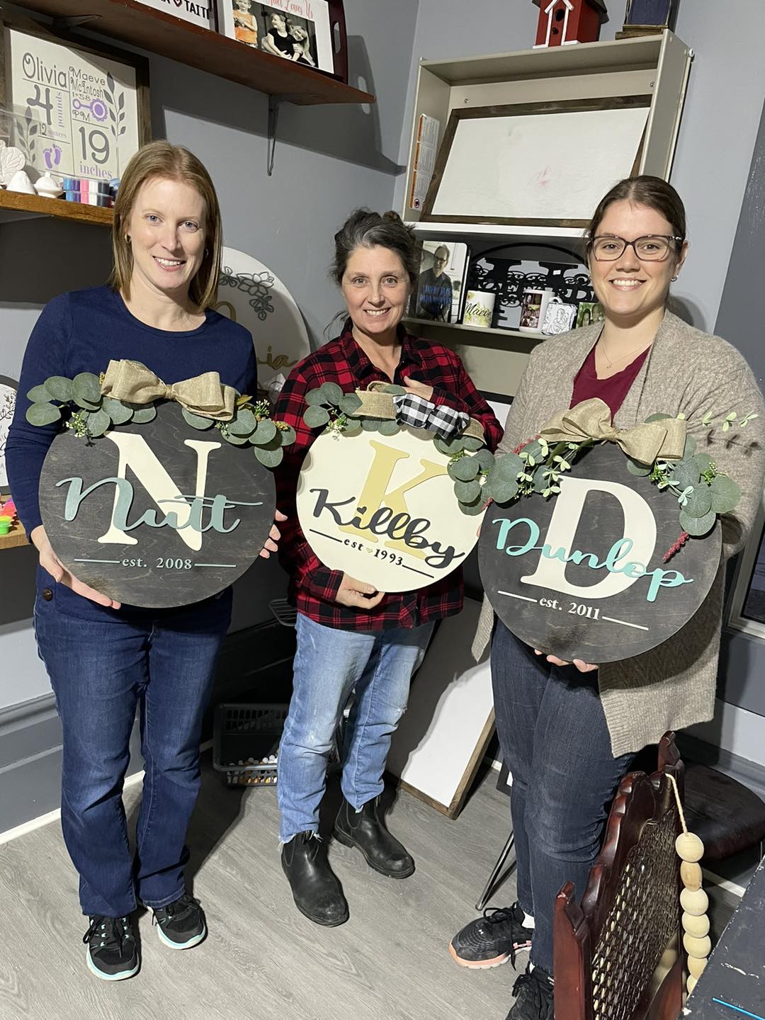 DIY Workshop - Family Name/Est Sign