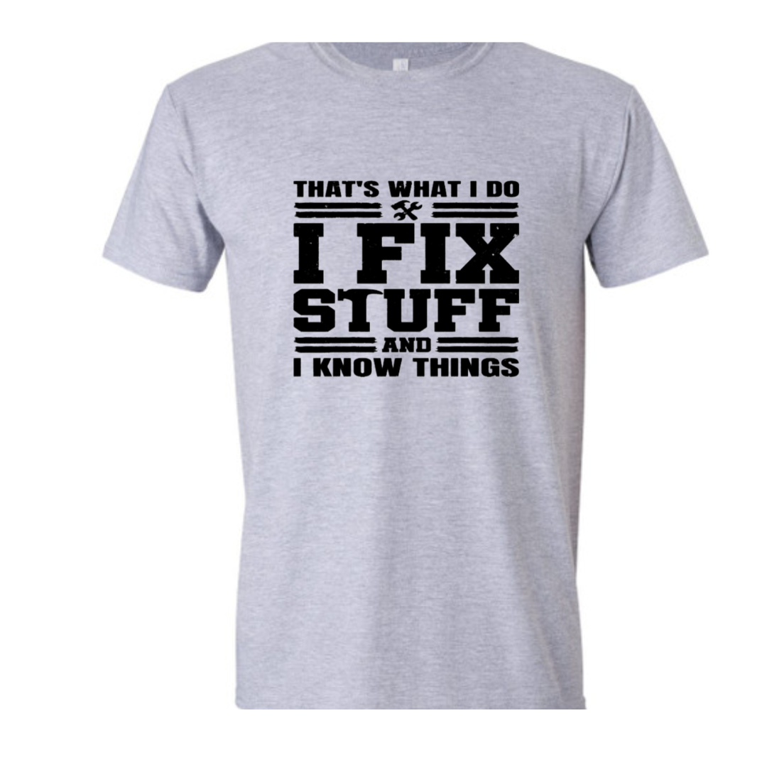 Basic Adult T- Shirts - Fix Stuff