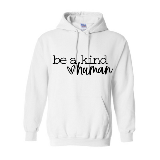 Basic Adult Hooded Sweatshirt - Kind Human