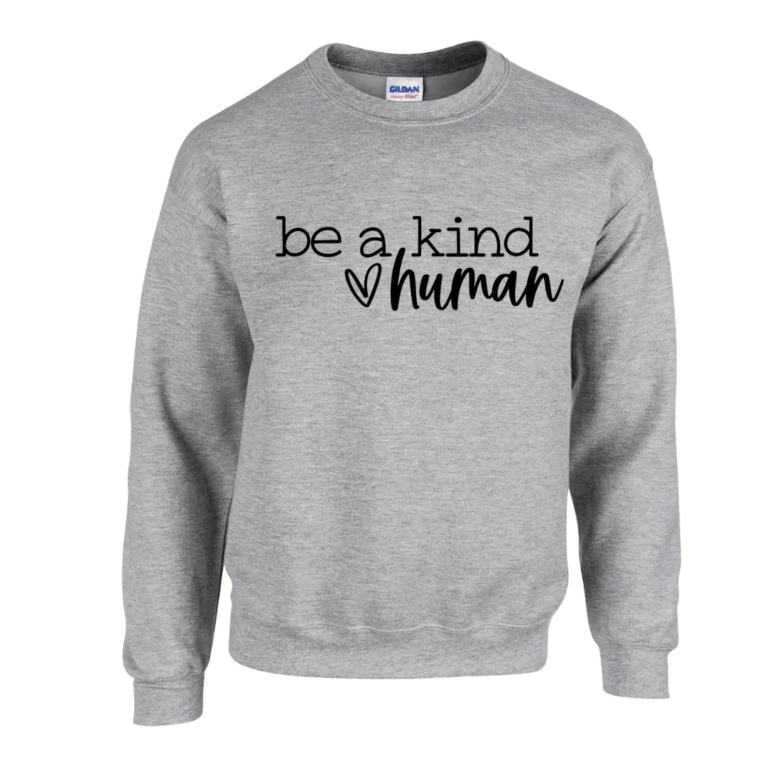 Basic Adult Crew Sweatshirt - Kind Human