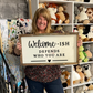 Wooden Wall Sign - Choose Your Size - Welcome-ish
