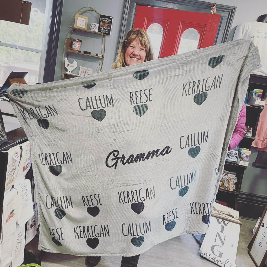 Custom Name Blanket