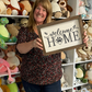 Wooden Wall Sign - Choose Your Size - Welcome Home Paw
