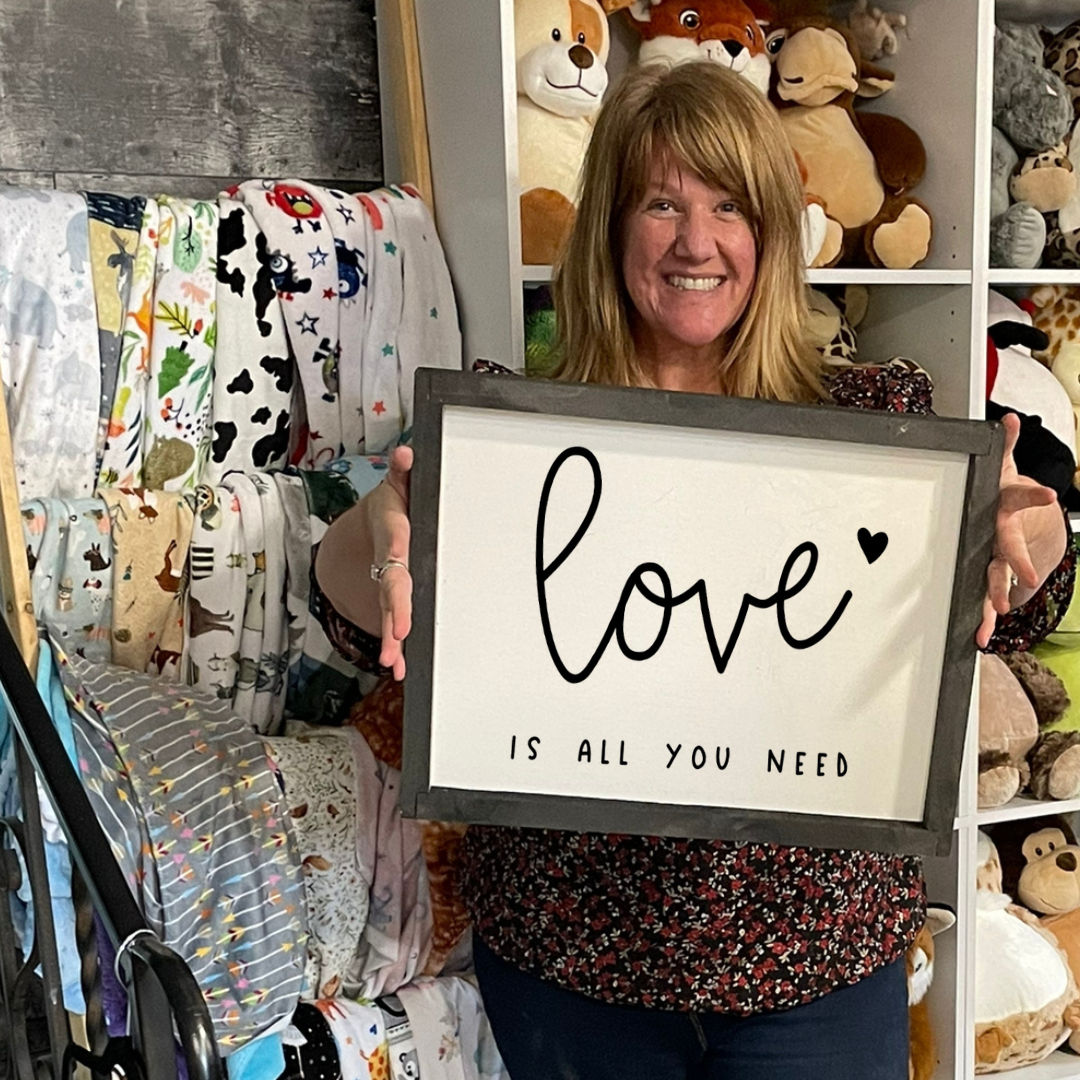 Wooden Wall Sign - Choose Your Size - All You Need