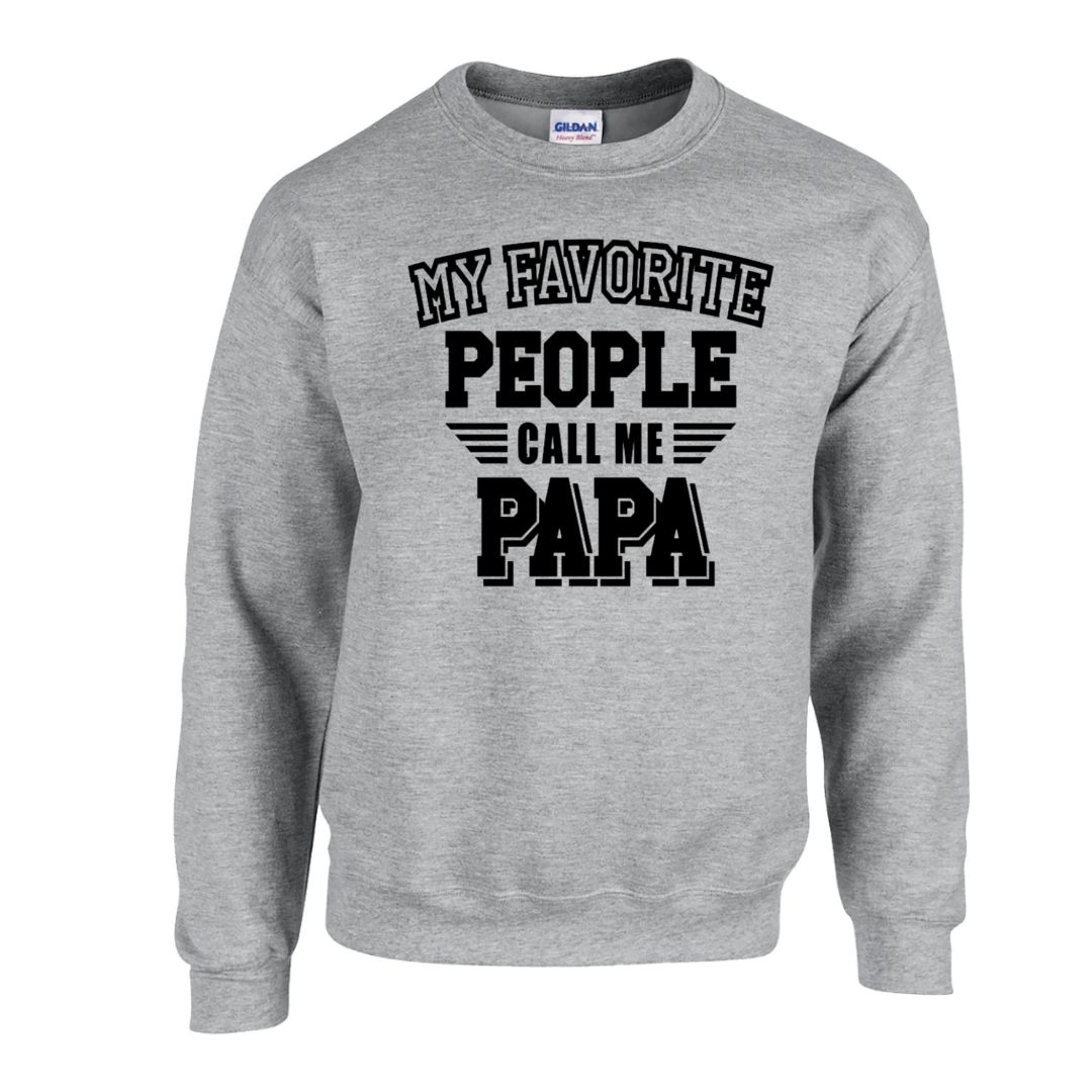 Basic Adult Crew Sweatshirt - PAPA