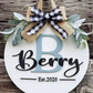 DIY Workshop - Family Name/Est Sign