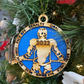 Personalized 3D Ornament - Hockey Player