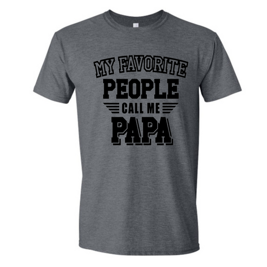 Basic Adult T- Shirts -PAPA