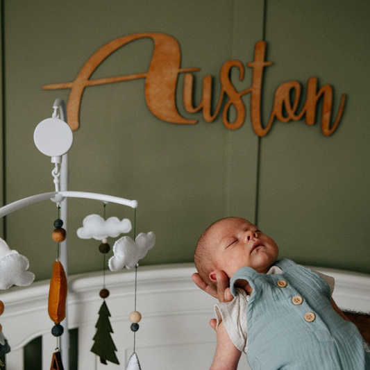 Custom Words Wall Sign