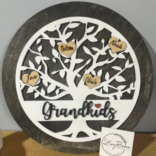 Custom Grandkids Round