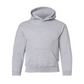 YOUR DESIGN Basic Youth Crew Hooded Sweatshirt HTV Print- 9 Colour Options