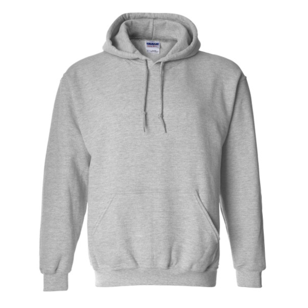 YOUR DESIGN Basic Adult Hooded Sweatshirt HTV Print - 8 Colour Options