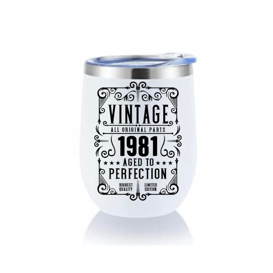 Wine Tumbler - Vintage