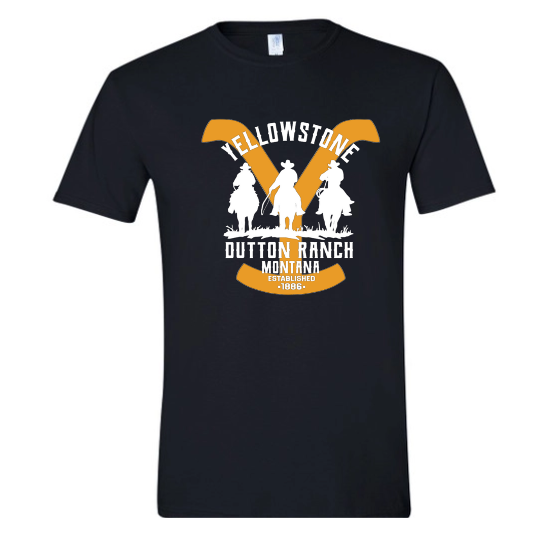 Basic Adult T- Shirts - Yellowstone Ranch